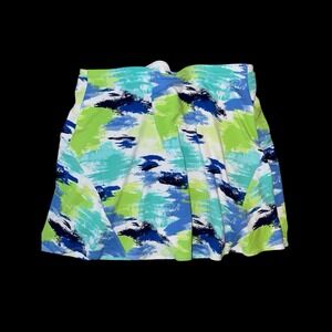 IBKUL Matilda Print Swing Skort Golf Women's Size M Watercolor Pickleball